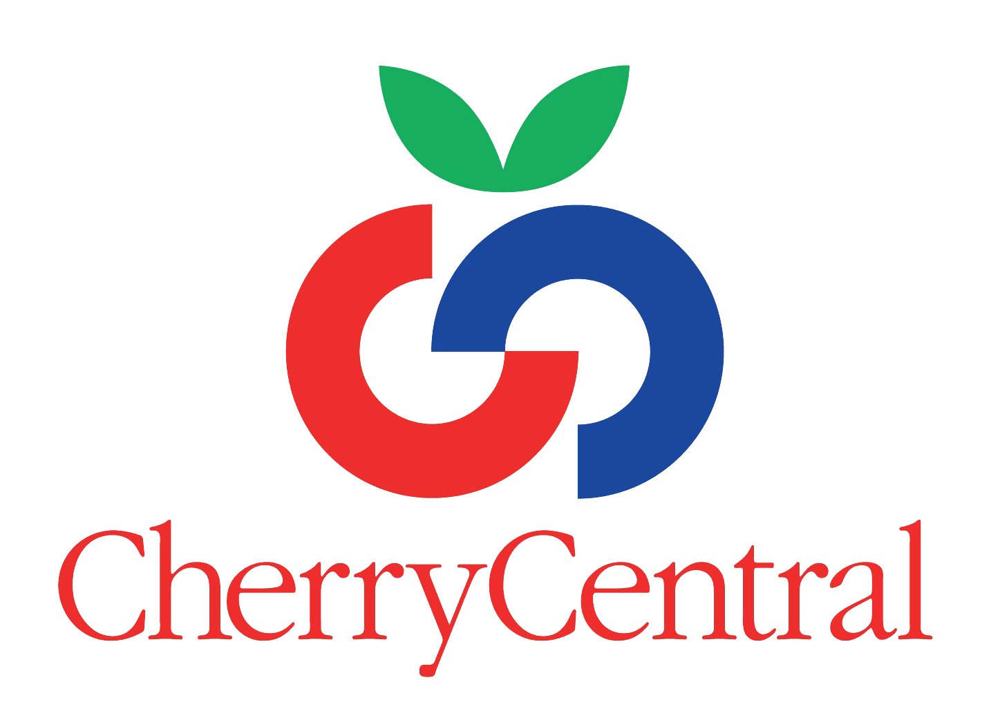 The red, blue, and green Cherry Central logo.